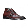 Burgundy boots from Posh Footwear, showcasing premium leather craftsmanship and stylish design.